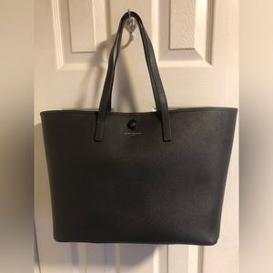 Grey Kurt Geiger Leather Tote Bag